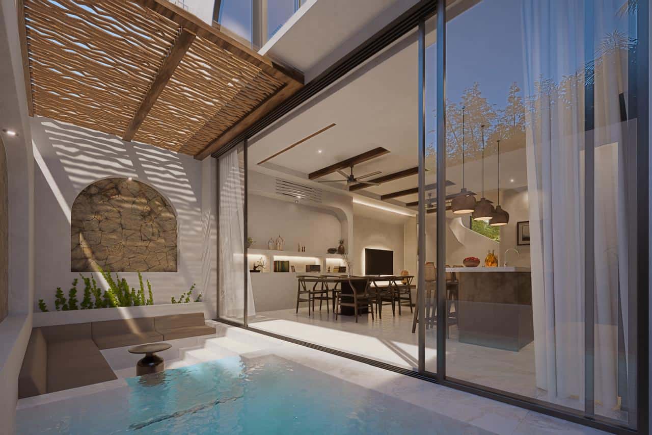 FULLY FURNISHED 2 BEDROOM VILLA FOR SALE LEASEHOLD IN BINGIN BE- 972