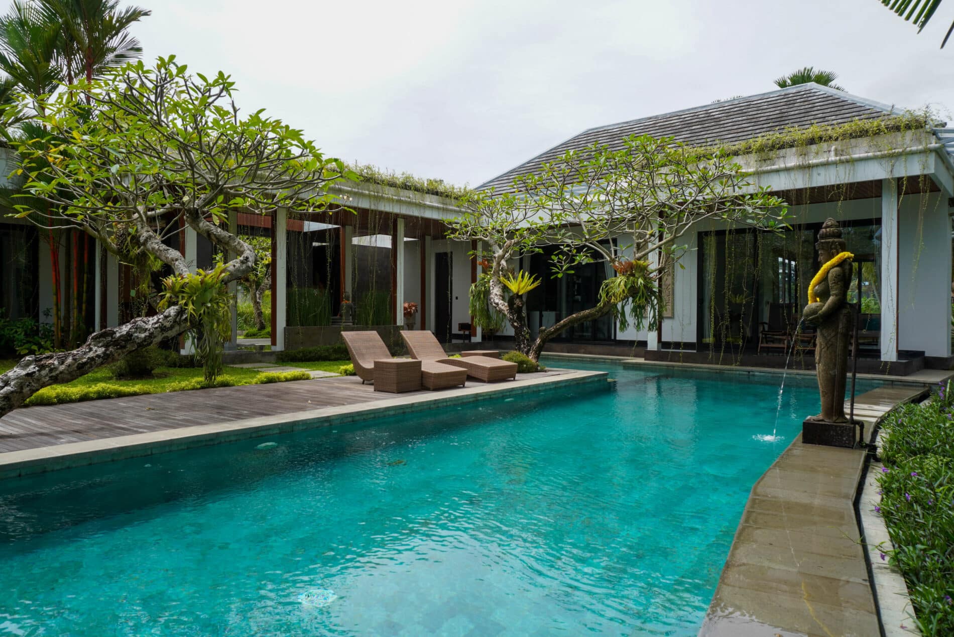 Luxury 4-Bedroom River & Ricefield Sanctuary in Ubud